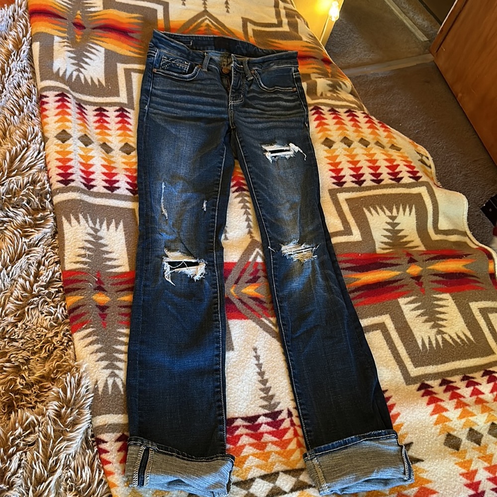 Buckle Black Jeans